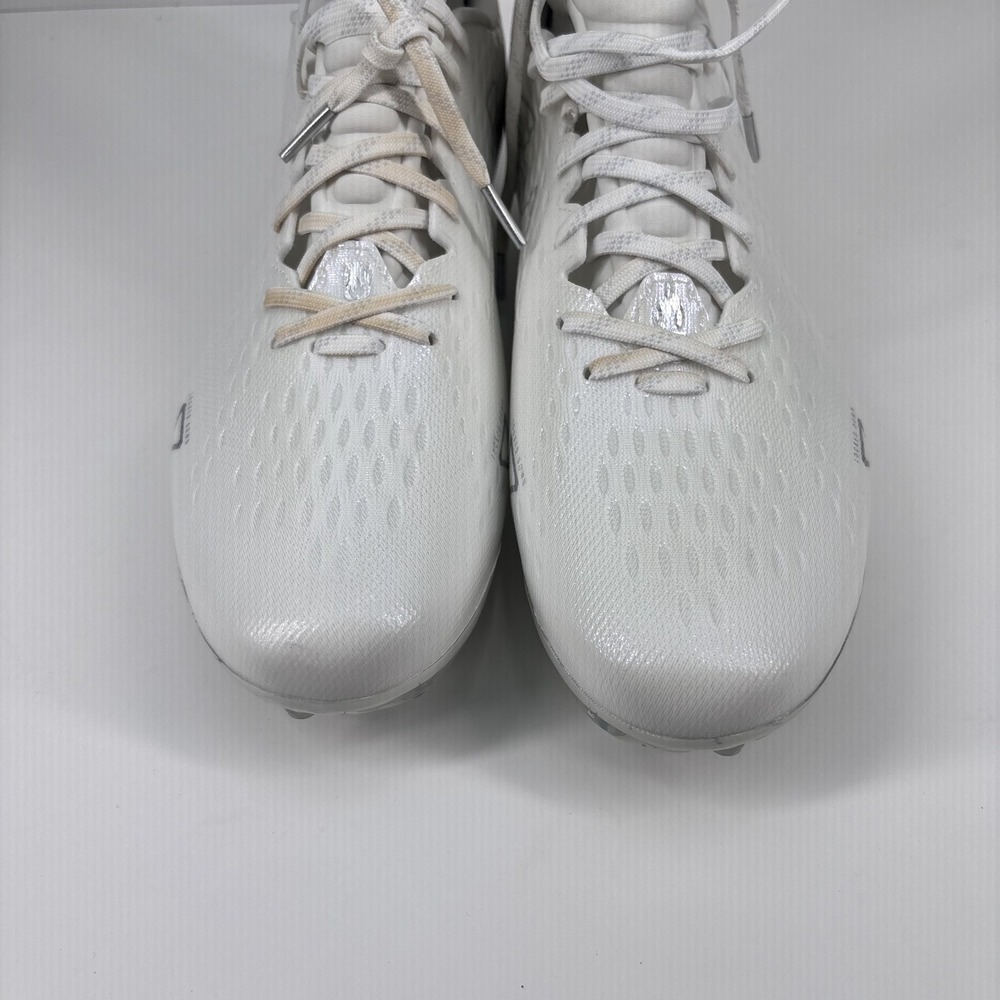 Under Armour Spotlight Lux MC 2.0 Football Cleats Men's US 13 White‎ Lightweight - Picture 2 of 16